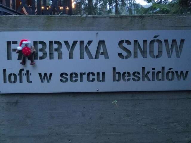 Дома для отпуска Fabryka Snów loft w sercu Beskidów Истебна-233
